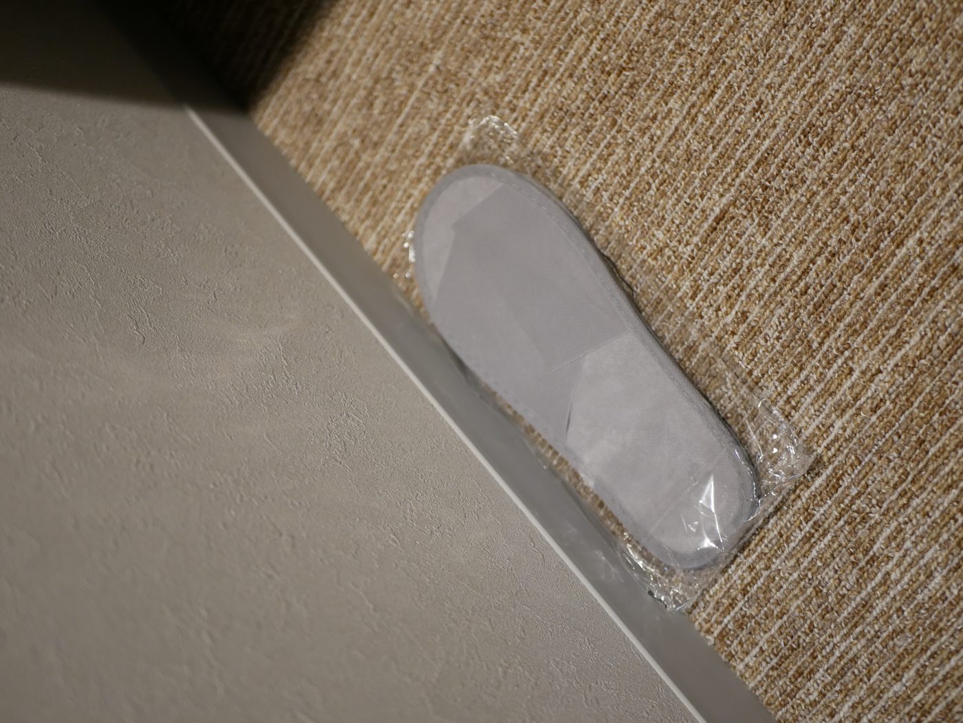 宿泊者にお渡しするスリッパ